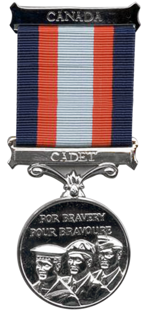 Cadet Award for Bravery Medal